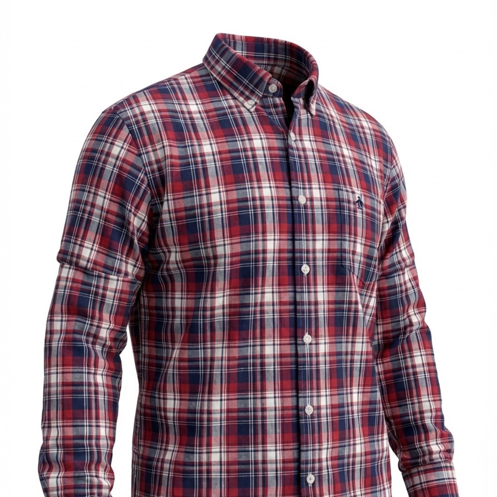 Brooks Brothers Plaid Button Down Shirt, Men’s XL